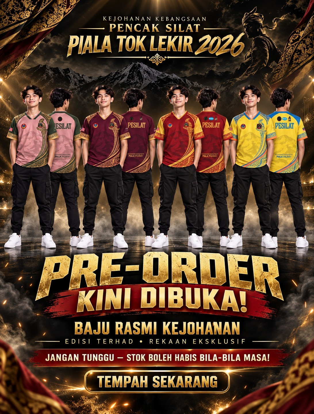 Poster Baju Kejohanan